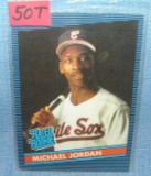 Michael Jordan rookie baseball card