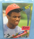 David Robinson rookie baseball card