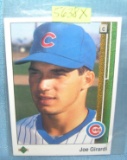 Joe Girardi rookie baseball card