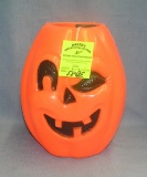 Vintage winking Jack O' Lantern trick or treat bucket