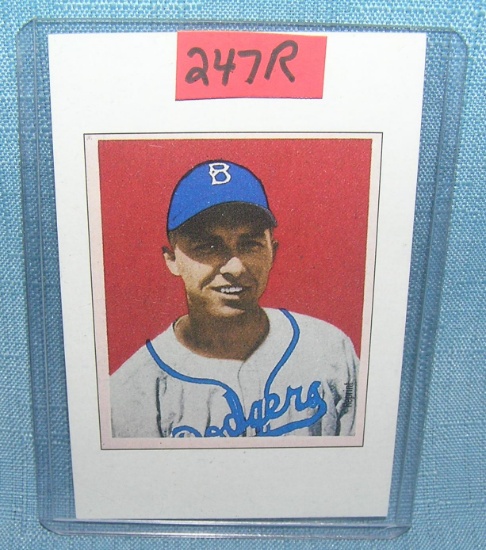 Gil Hodges Baseball card