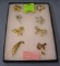 Great collection of vintage costume jewelry pins