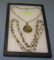 Pair of quality costume jewelry necklaces