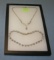 Pair of quality costume jewelry necklaces