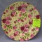 Nice floral decorated platter