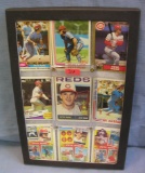 Pete Rose baseball cards w/ 1st year rookie card
