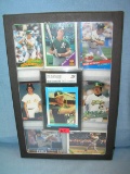 Collection of vintage Mark McGwire baseball cards