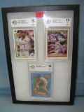 Group of graded all star sports cards
