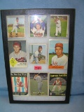 1950's Bowman, Topps and Fleer baseball cards