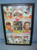 Group of early NY Yankees Topps baseball cards