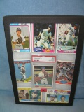 Group of vintage Tommy John baseball cards