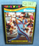 Larry Walker rookie baseball card