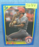Todd Zeile rookie baseball card