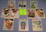 Group of vintage all star baseball cards