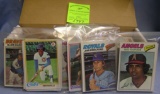 Topps baseball cards includes all star sets