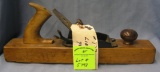 Antique liberty bell wood plane