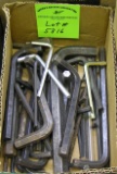 Box full of Allen and hex keys