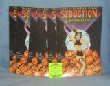 Vintage Seduction Halloween themed comic books