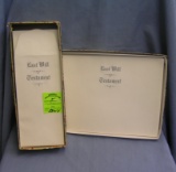Last Will and Testament documents and envelopes