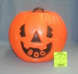 Vintage Jack O' Lantern trick or treat bucket