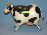 Decorative cow figure