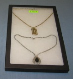 Pair of quality costume jewelry necklaces