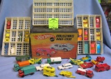Large group of vintage match box cars