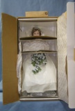 18 inch bisque porcelain Princess Diana bride doll