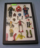 Vintage action figure parts and accessories