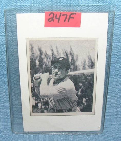 Yogi Berra Baseball card