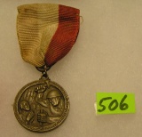 Early military medal and ribbon
