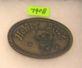 Vintage Howdy Doody brass belt buckle