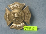 Setauket NY hook and ladder Co. #1 fire badge