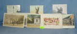 Collection of WWI era post cards