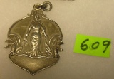 Silver LA Sultana cup award medal