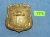 Antique Albany NY fireman’s badge