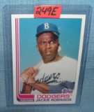 Jackie Robinson retro all star baseball card