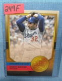 Sandy Kofax golden greats all star baseball card