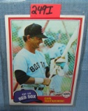 Carl Yastrzemski all star baseball card