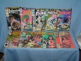 Group of 10 vintage Marvel comic books
