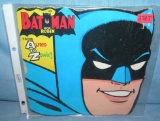 Vintage Batman and Robin pictural comic book