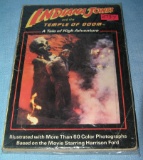 Vintage Indiana Jones Temple of Doom high adventure book