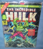The Inccredible Hulk oversized comic book
