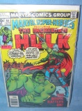 Marvel Superheros featuring the Incredible Hulk comic book