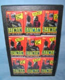 Group of vintage Batman unopened card packs