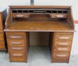 Antique roll top desk circa early 1900's