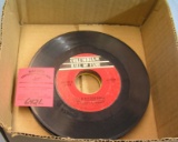 Group of vintage 45rpm records