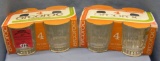French drink glasses both new in box