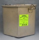 WWII military serviceman's food container