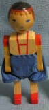 Antique wooden doll